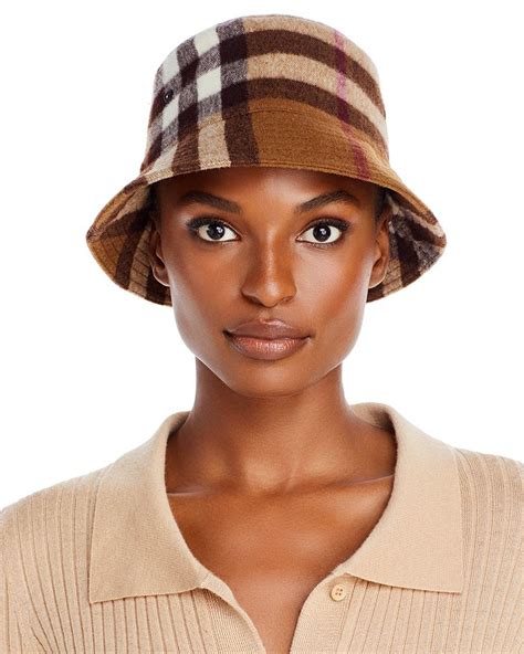 burberry hat wool|burberry check wool bucket hat.